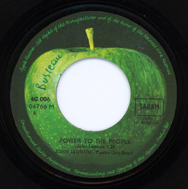 John Lennon / Yoko Ono / Plastic Ono Band* -Power To The People
