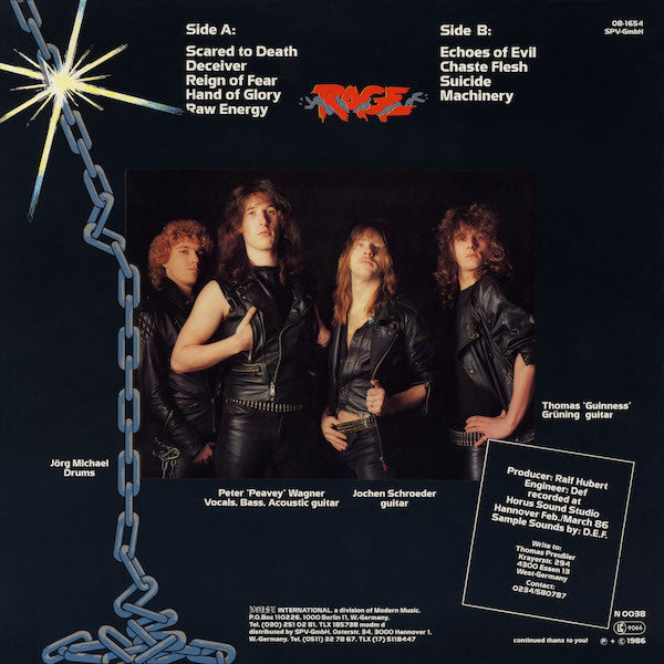 Rage (6) -Reign Of Fear