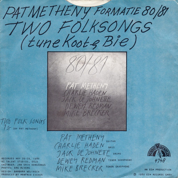 Pat Metheny - Two Folksongs (Tune Koot &amp; Bie)