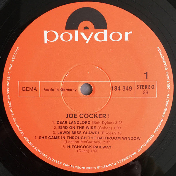Joe Cocker -Joe Cocker!