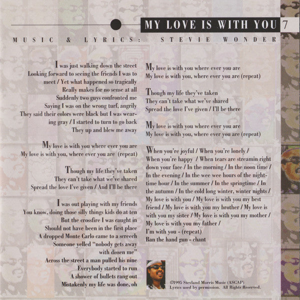 Stevie Wonder -Conversation Peace