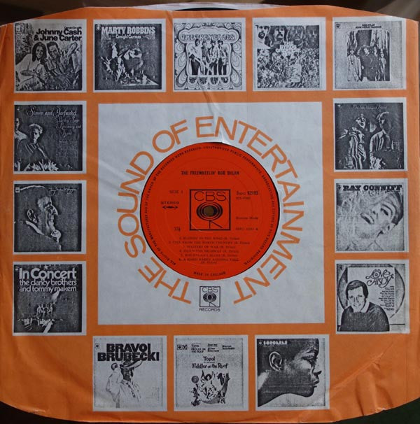 Bob Dylan -The Freewheelin' Bob Dylan