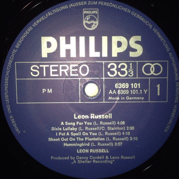 Leon Russell -Leon Russell