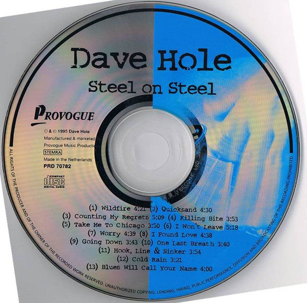 Dave Hole -Steel On Steel