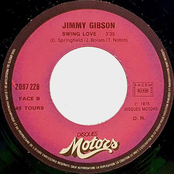 Jimmy Gibson -Oh Why (Sag' Warum)