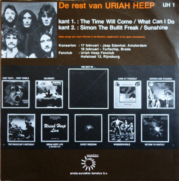 Uriah Heep -The 'Rest' Of Uriah Heep