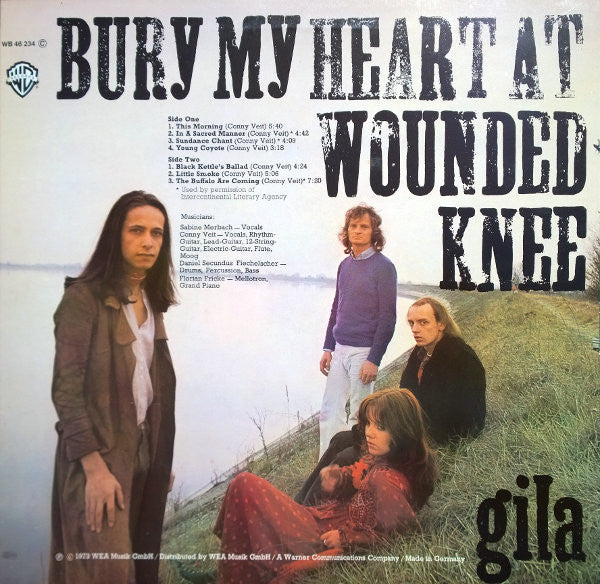 Gila (2) -Bury My Heart At Wounded Knee
