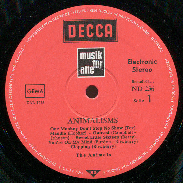 The Animals -Animalisms
