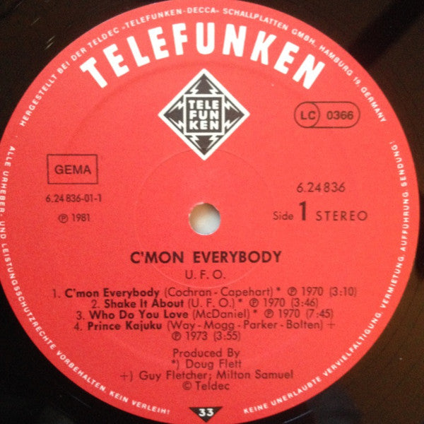 UFO (5) -C'Mon Everybody