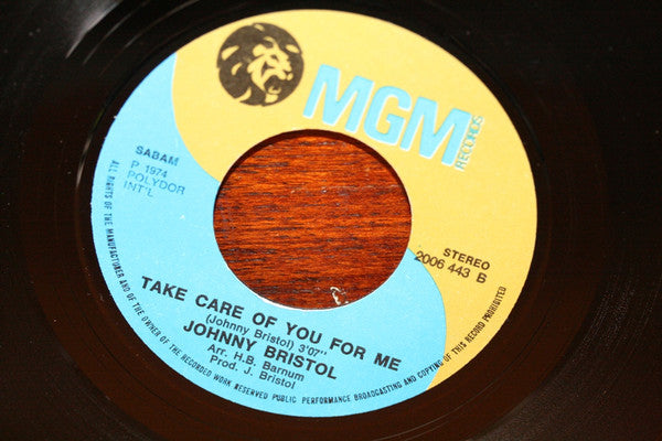 Johnny Bristol -Hang On In There Baby
