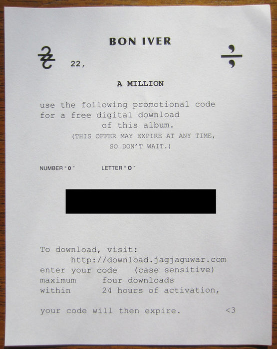 Bon Iver -22, A Million