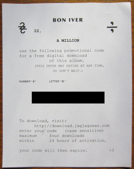 Bon Iver - 22, A Million