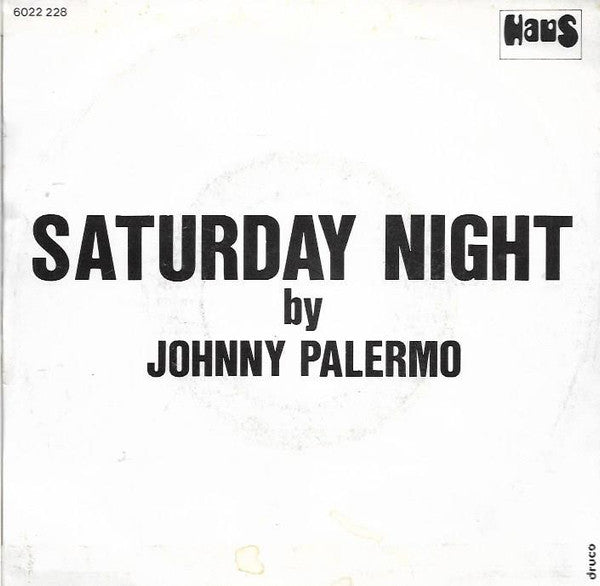 Johnny Palermo -Saturday Night