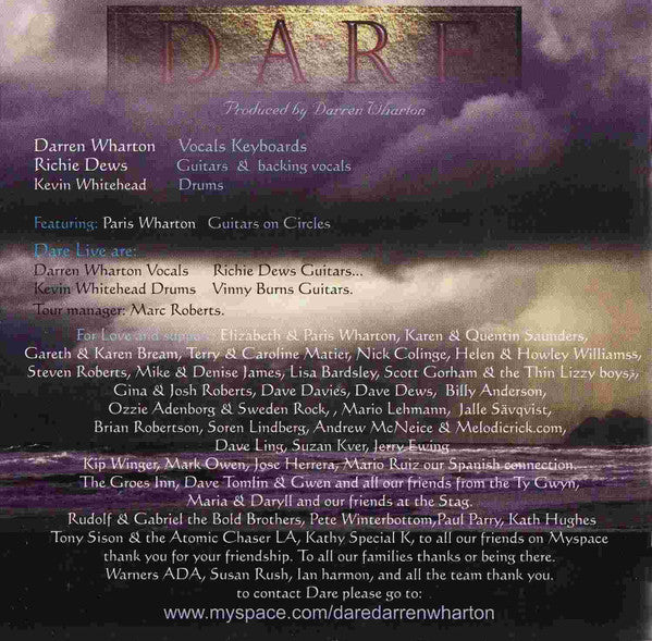 Dare (2) -Arc Of The Dawn