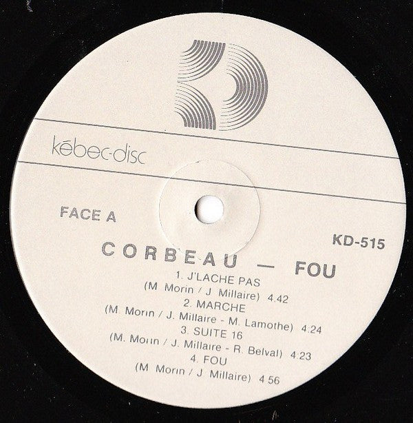 Corbeau -Fou