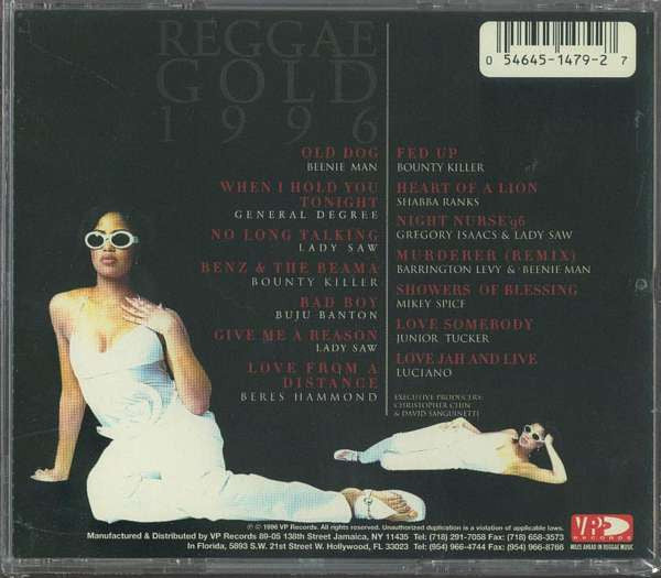 Various -Reggae Gold 1996
