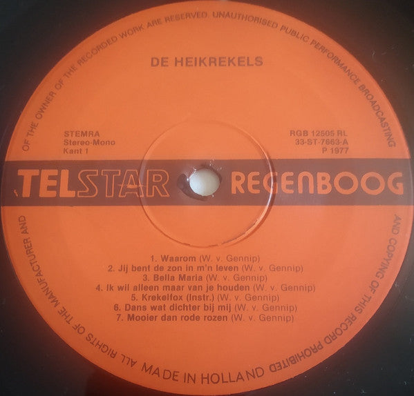 De Heikrekels -De Heikrekels *1*