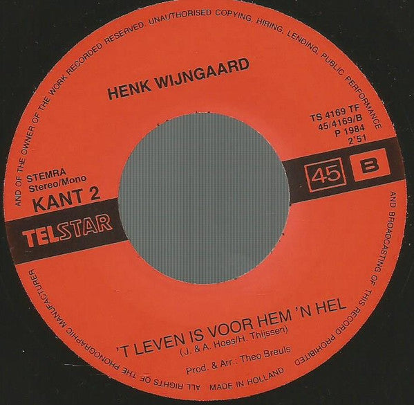 Henk Wijngaard -Weg Van De Snelweg