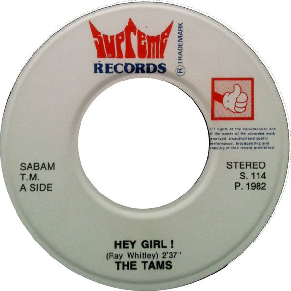 The Tams -Hey Girl