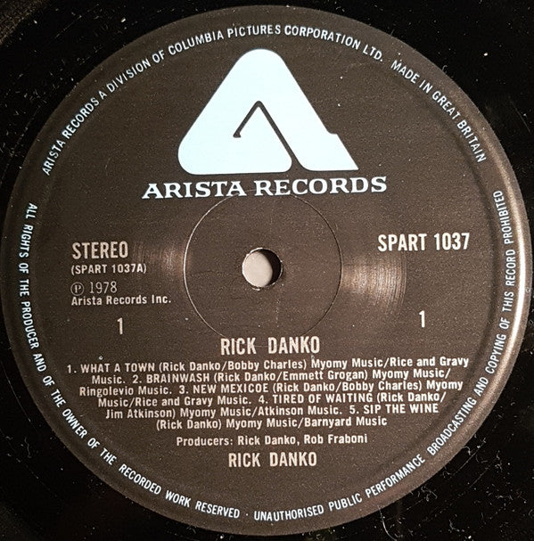 Rick Danko -Rick Danko