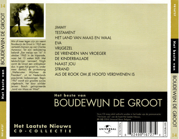 Boudewijn De Groot - Het Beste Van Boudewijn De Groot