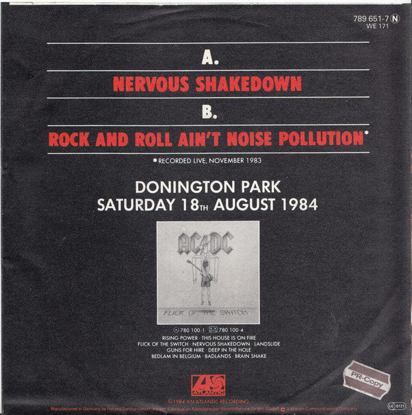 AC/DC -Nervous Shakedown