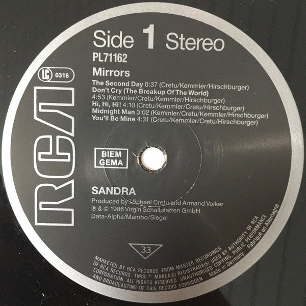 Sandra -Mirrors