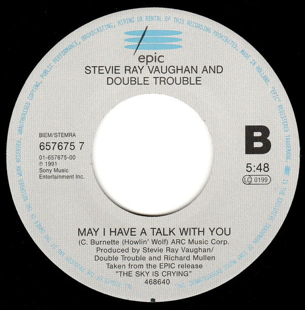 Stevie Ray Vaughan & Double Trouble -The Sky Is Crying