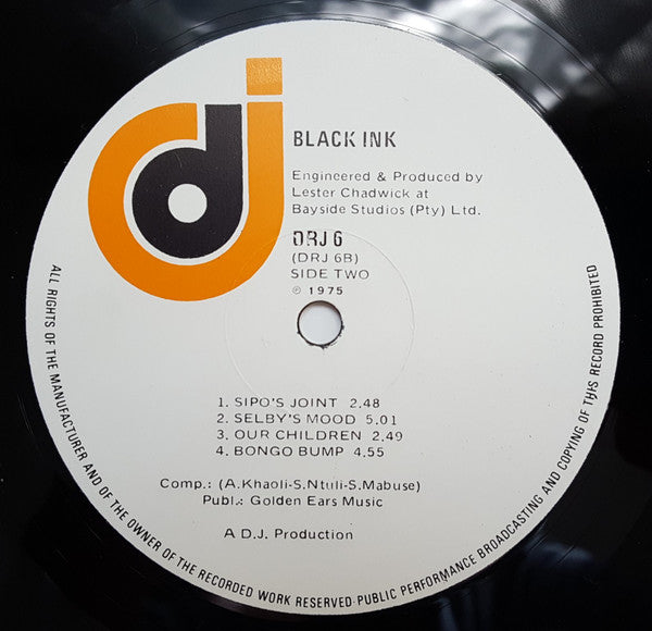 Black Ink (4) -Black Ink/Top Soul Hits