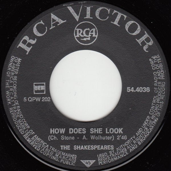 The Shakespeares* -How Does She Look