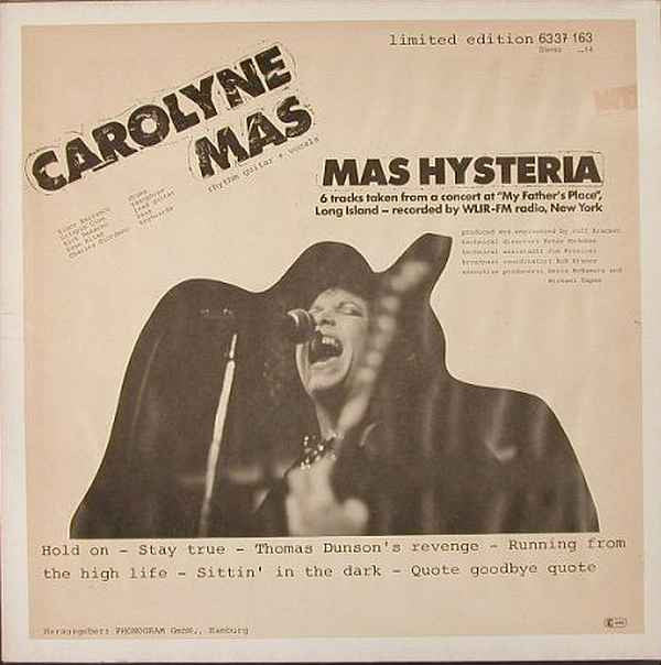 Carolyne Mas -Mas Hysteria