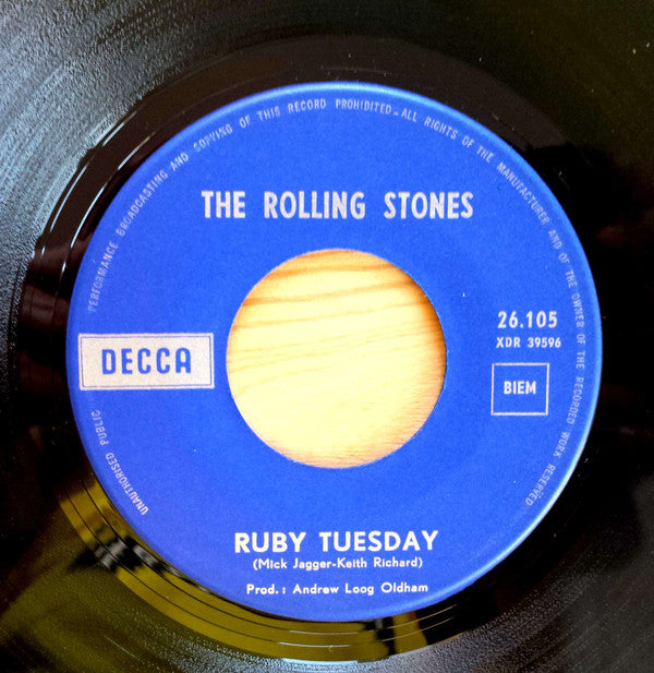 The Rolling Stones -Let's Spend The Night Together / Ruby Tuesday