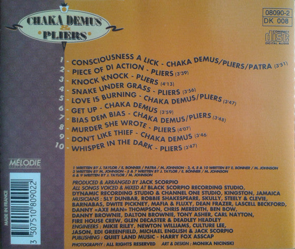 Chaka Demus &amp; Pliers - Consciousness A  Lick