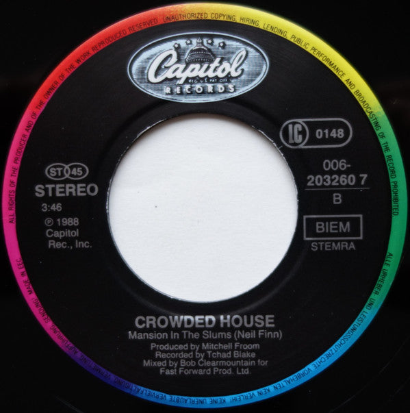 Crowded House -Into Temptation