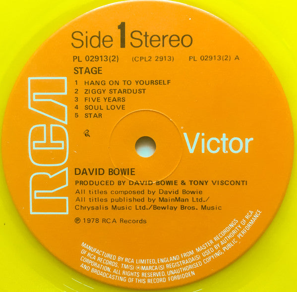 David Bowie -Stage