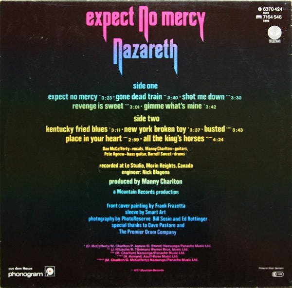 Nazareth (2) -Expect No Mercy