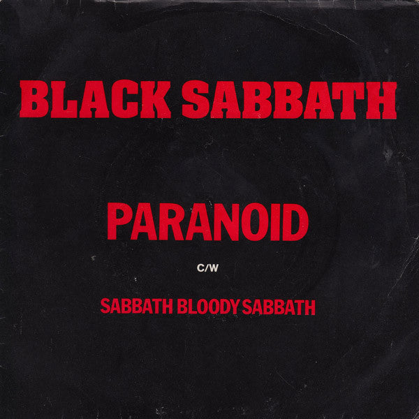 Black Sabbath -Paranoid