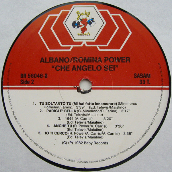 Al Bano &amp; Romina Power - Che Angelo Sei