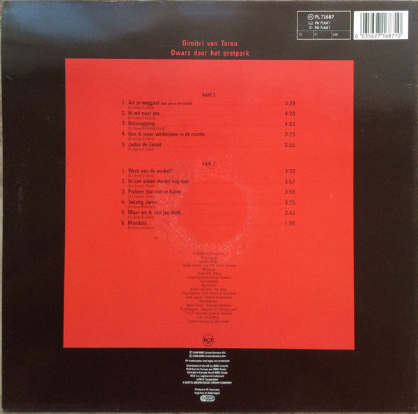 Dimitri van Toren - Dwars Door Het Pretpark