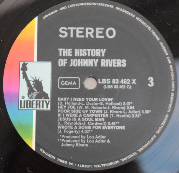 Johnny Rivers -The History Of Johnny Rivers