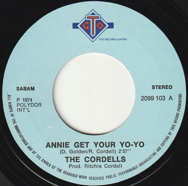 The Cordells (4) -Annie Get Your Yo-Yo