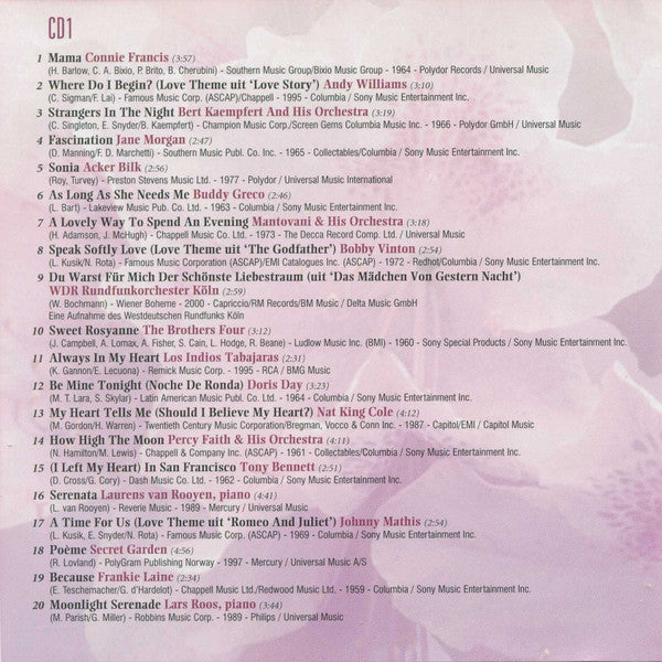 Various - Funiculi Funicula Volume 23 - 40 Romantische Evergreens