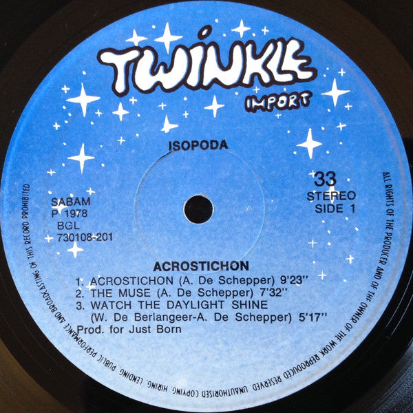 Isopoda -Acrostichon