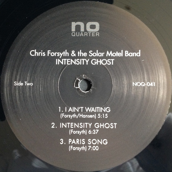 Chris Forsyth & The Solar Motel Band -Intensity Ghost
