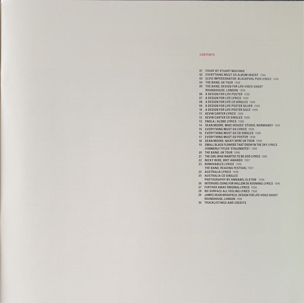 Manic Street Preachers -Everything Must Go