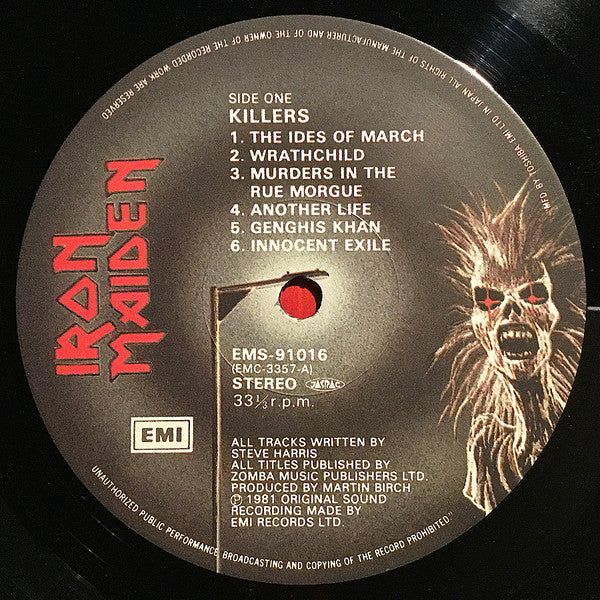 Iron Maiden -Killers