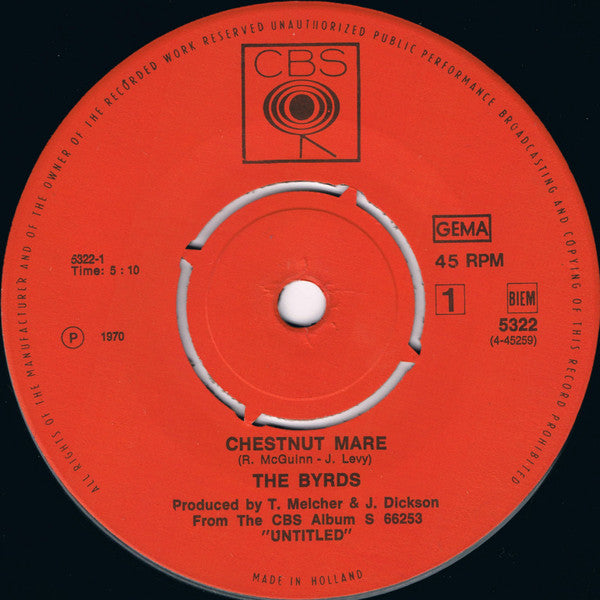 The Byrds -Chestnut Mare