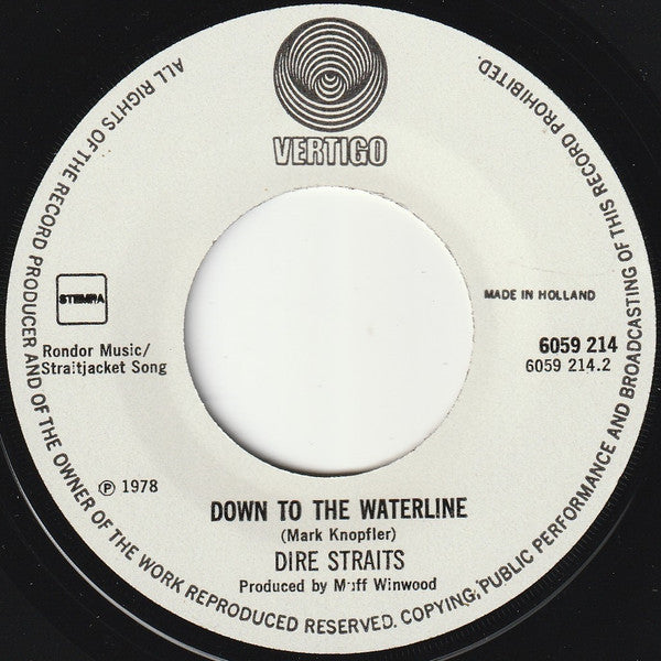 Dire Straits -Water Of Love / Down To The Waterline