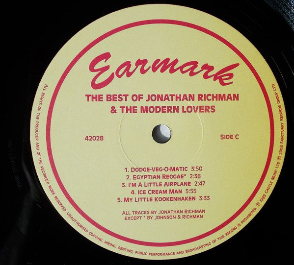 Jonathan Richman & The Modern Lovers -The Best Of