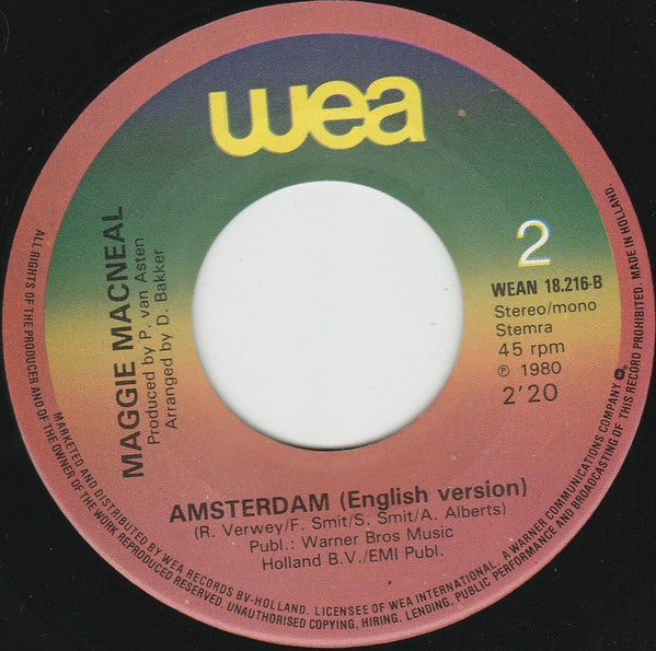 Maggie MacNeal -Amsterdam